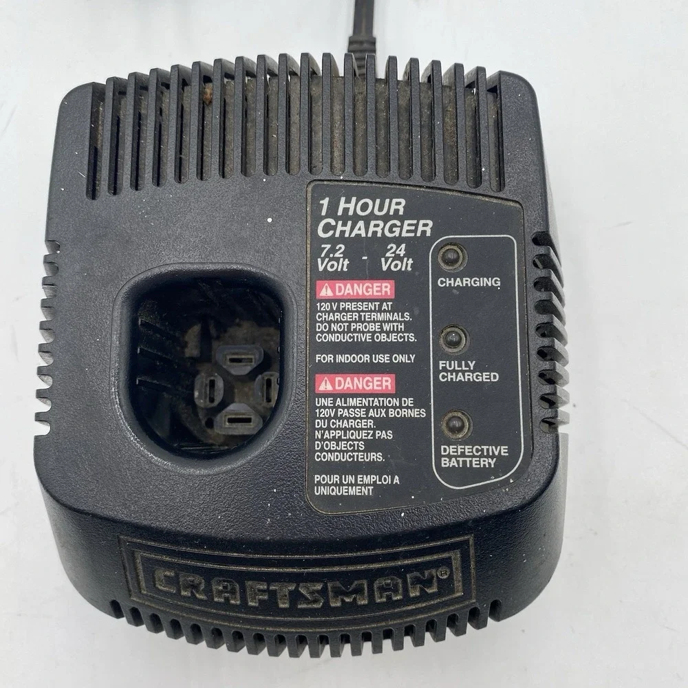 Craftsman 1425301 - 1 Hour Fast Battery Charger 7.2v 12v 18v 19.2v‎ 24v Tested